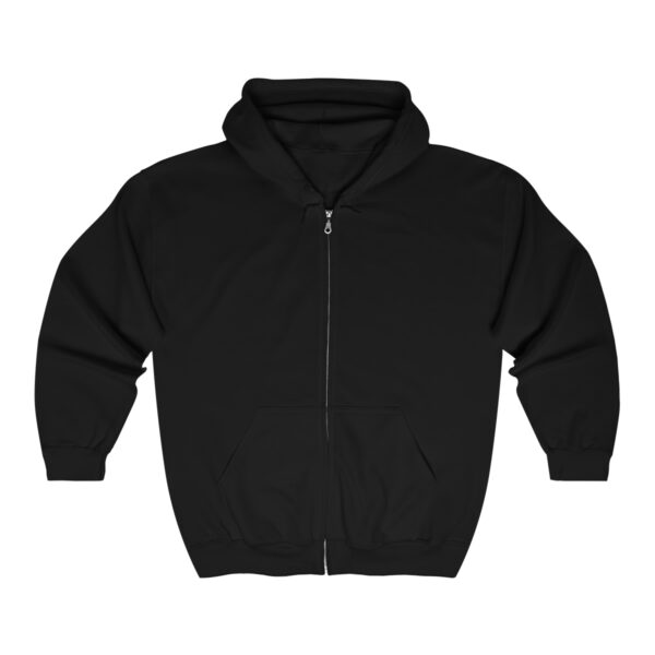 Unisex Glitchy TV Zip Hoodie - Image 8