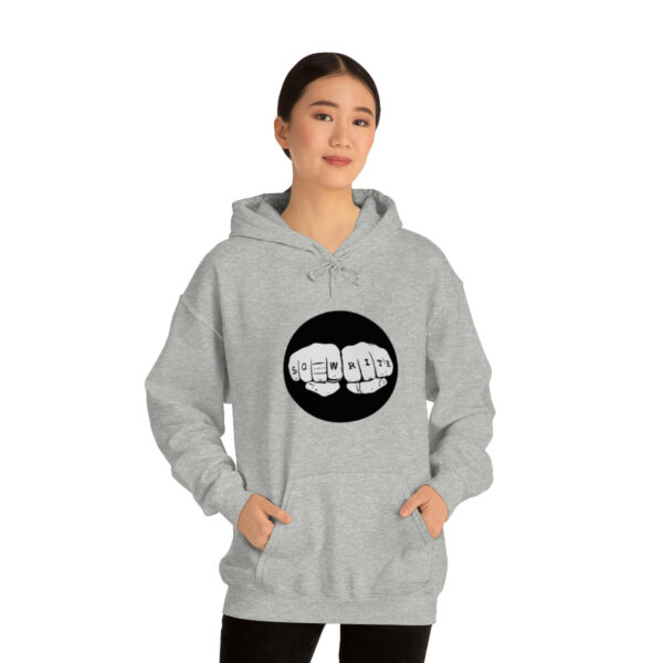 Unisex Logo/Glitchy TV Hoodie - Image 30