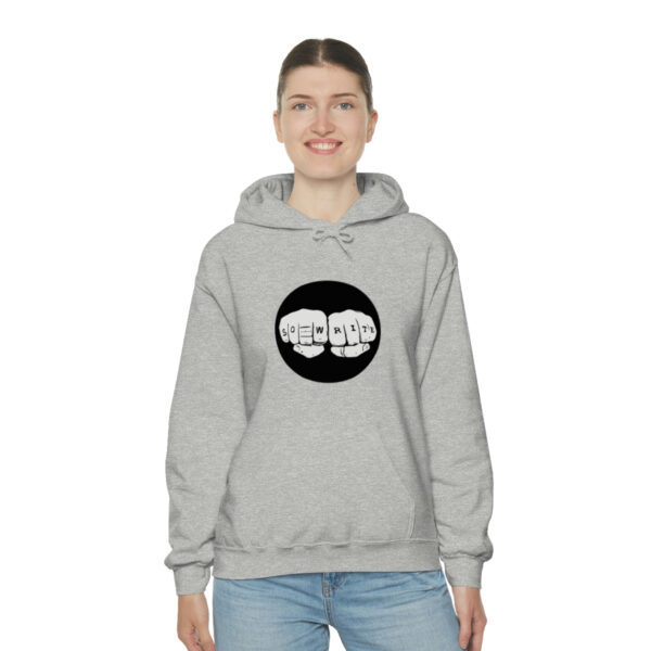 Unisex Logo/Glitchy TV Hoodie - Image 32