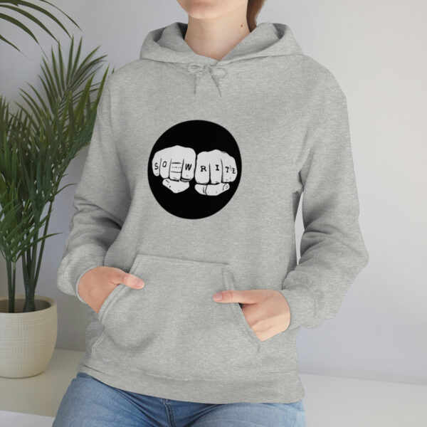 Unisex Logo/Glitchy TV Hoodie - Image 34