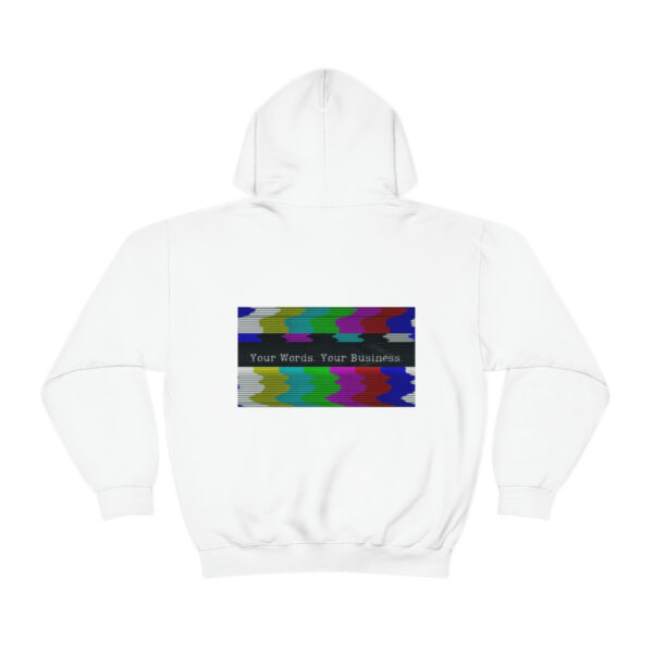 Unisex Logo/Glitchy TV Hoodie - Image 11