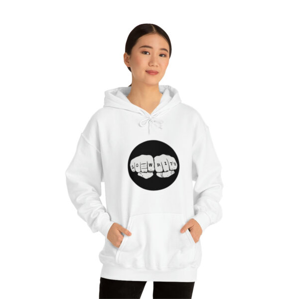 Unisex Logo/Glitchy TV Hoodie - Image 12