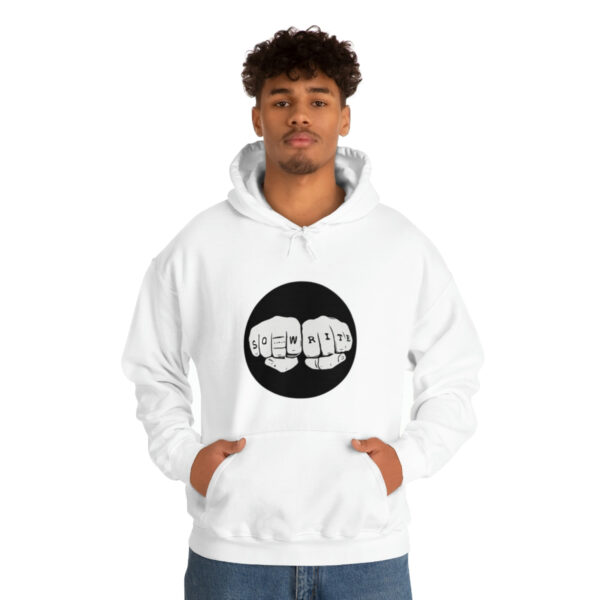 Unisex Logo/Glitchy TV Hoodie - Image 13