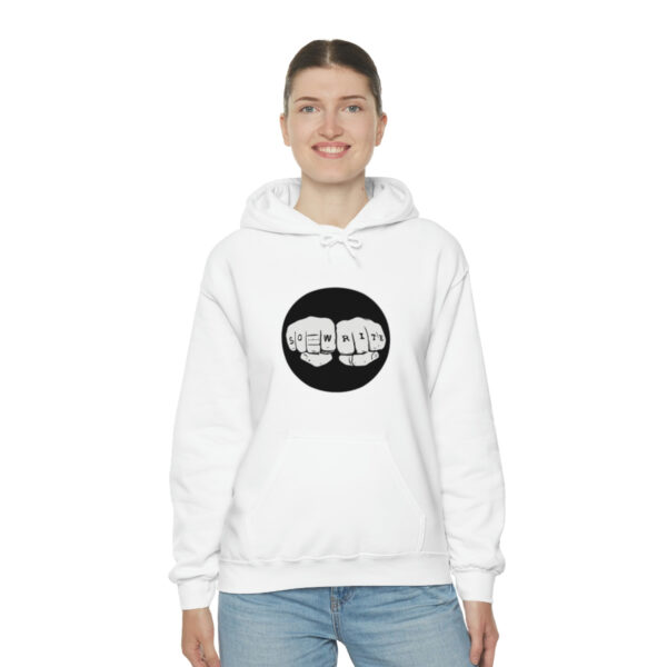 Unisex Logo/Glitchy TV Hoodie - Image 14