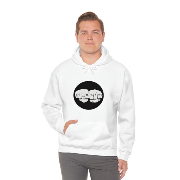 Unisex Logo/Glitchy TV Hoodie - Image 15