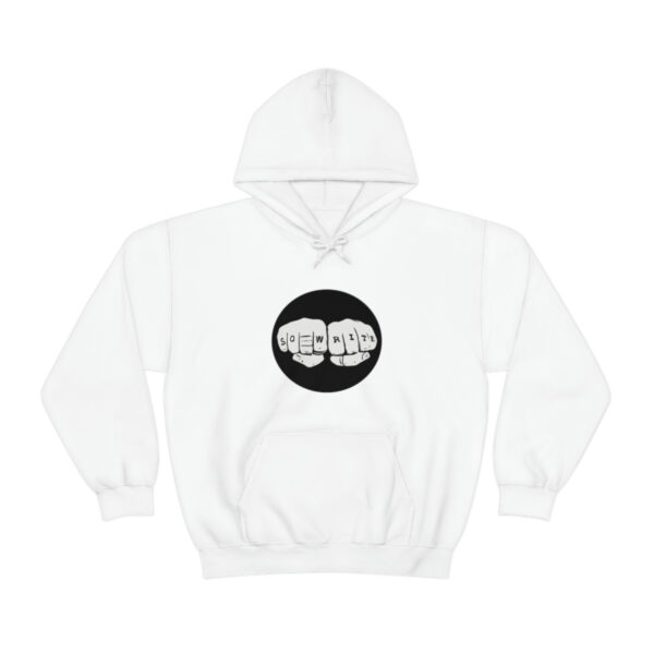 Unisex Logo/Glitchy TV Hoodie - Image 10