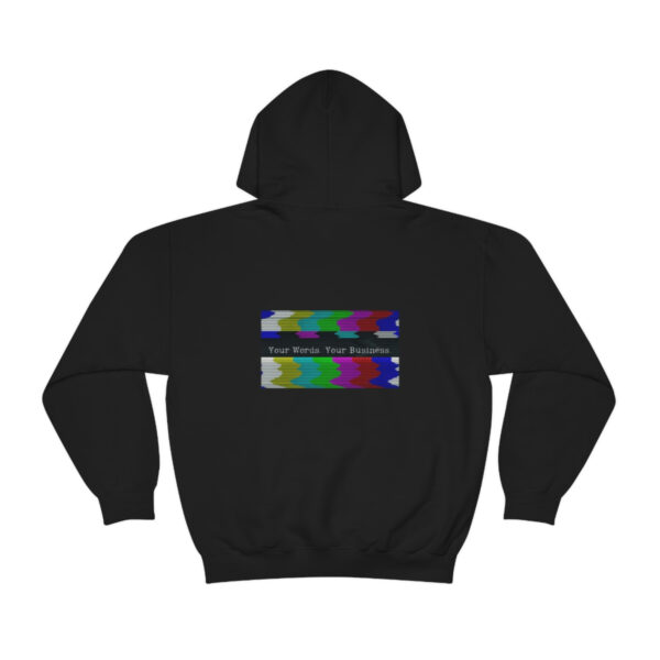 Unisex Logo/Glitchy TV Hoodie - Image 20