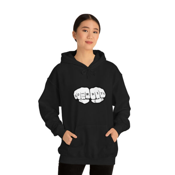 Unisex Logo/Glitchy TV Hoodie - Image 21