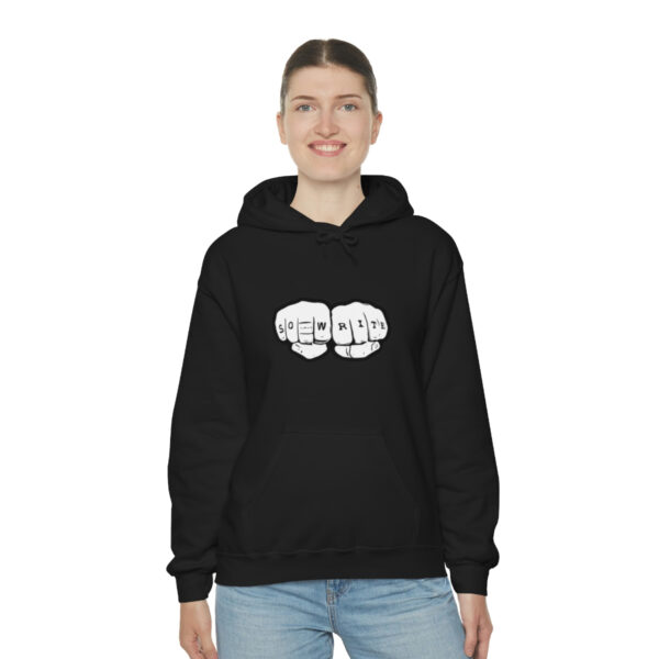 Unisex Logo/Glitchy TV Hoodie - Image 23