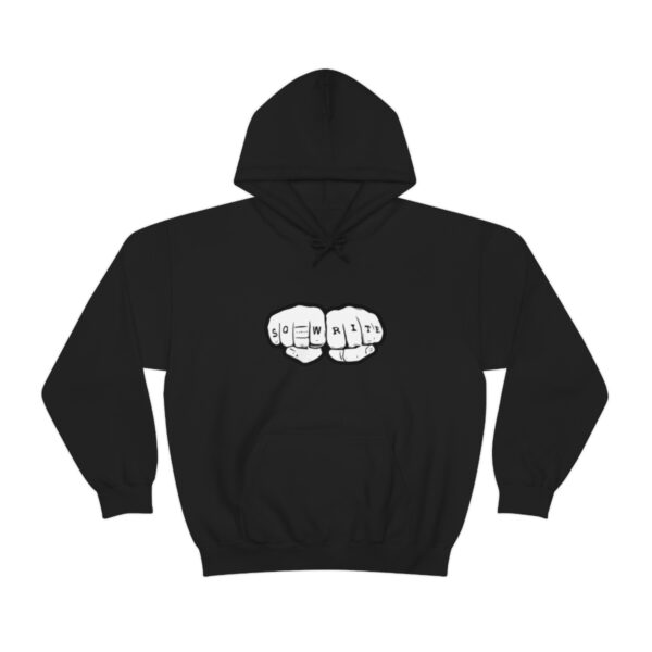 Unisex Logo/Glitchy TV Hoodie - Image 19