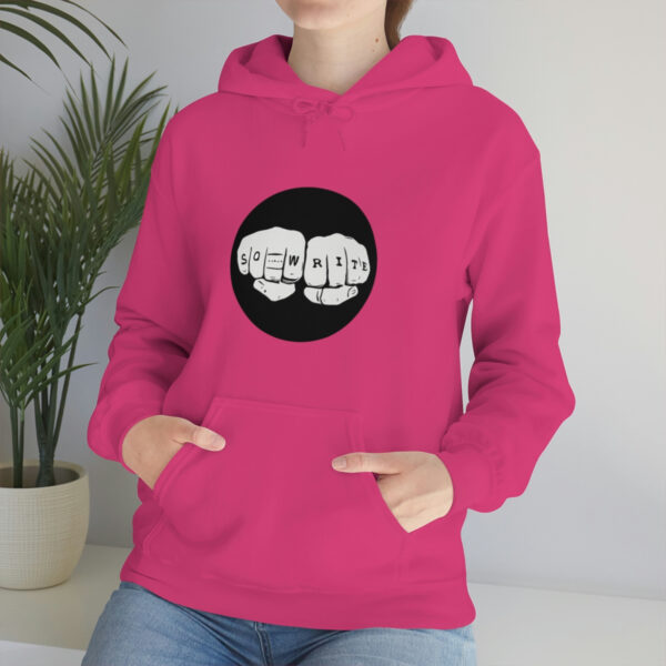 Unisex Logo/Glitchy TV Hoodie - Image 97