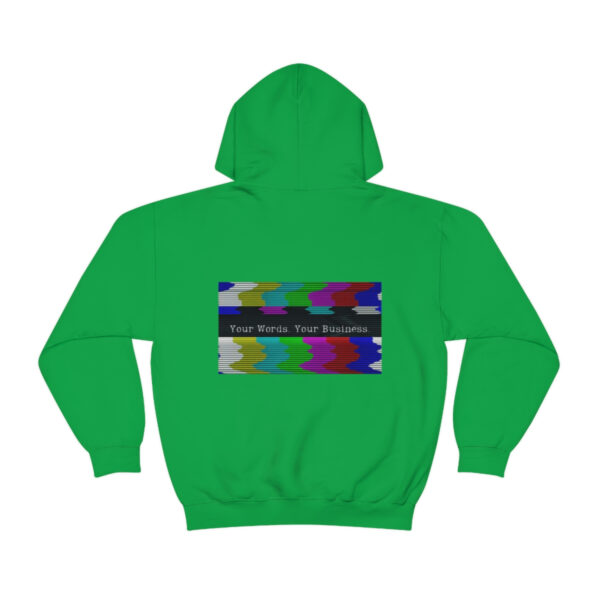 Unisex Logo/Glitchy TV Hoodie - Image 65