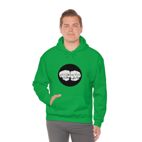 Unisex Logo/Glitchy TV Hoodie - Image 69