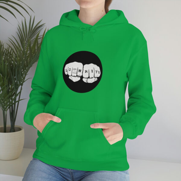 Unisex Logo/Glitchy TV Hoodie - Image 70