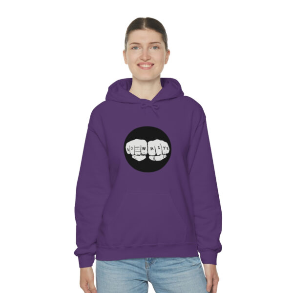 Unisex Logo/Glitchy TV Hoodie - Image 86