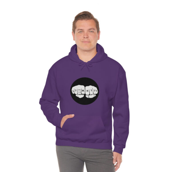 Unisex Logo/Glitchy TV Hoodie - Image 87