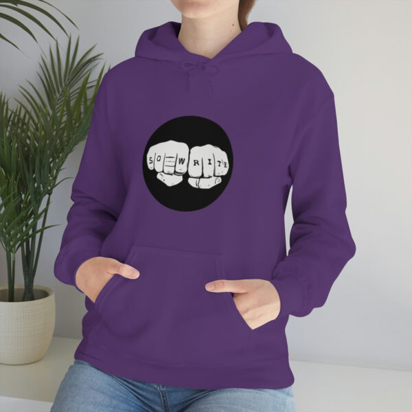 Unisex Logo/Glitchy TV Hoodie - Image 88