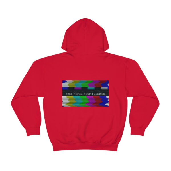 Unisex Logo/Glitchy TV Hoodie - Image 101