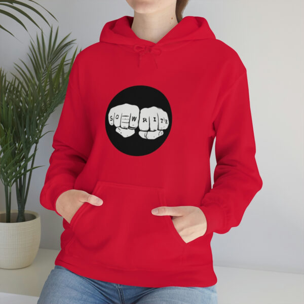 Unisex Logo/Glitchy TV Hoodie - Image 106