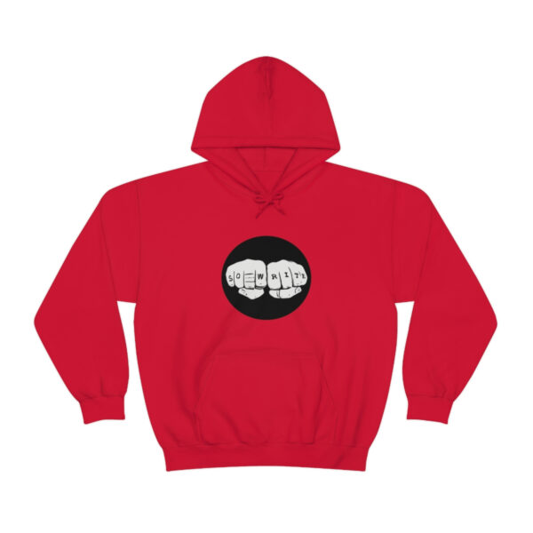 Unisex Logo/Glitchy TV Hoodie - Image 100