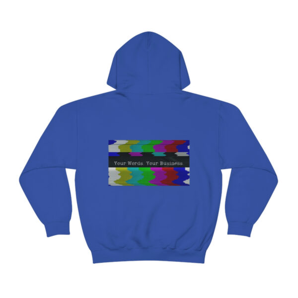 Unisex Logo/Glitchy TV Hoodie - Image 74