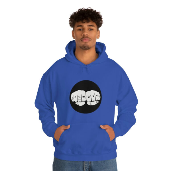 Unisex Logo/Glitchy TV Hoodie - Image 76