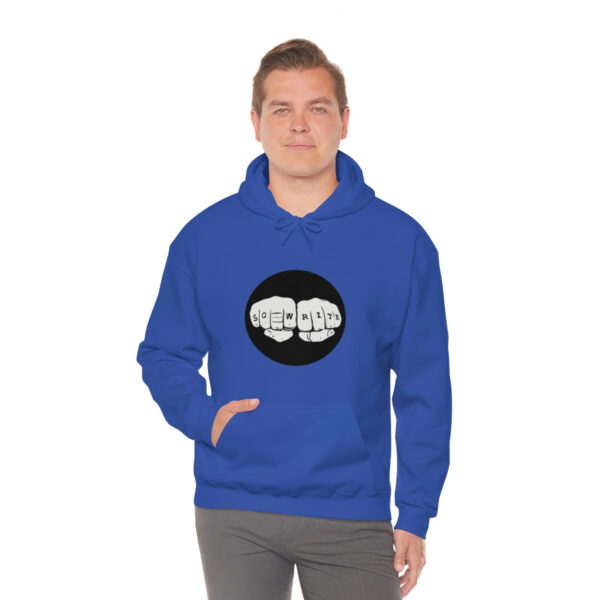 Unisex Logo/Glitchy TV Hoodie - Image 78