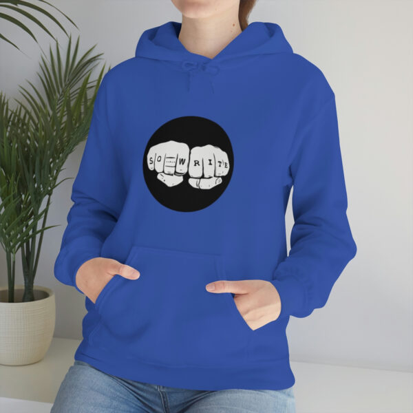 Unisex Logo/Glitchy TV Hoodie - Image 79