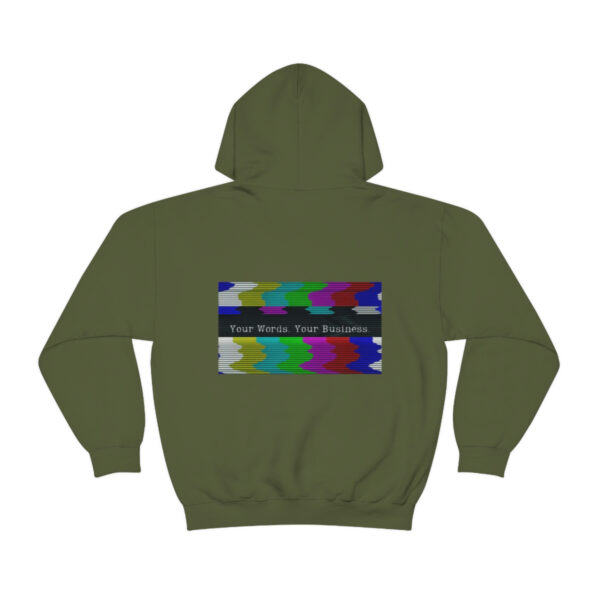 Unisex Logo/Glitchy TV Hoodie - Image 56