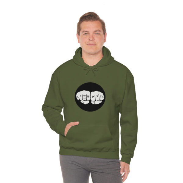 Unisex Logo/Glitchy TV Hoodie - Image 60