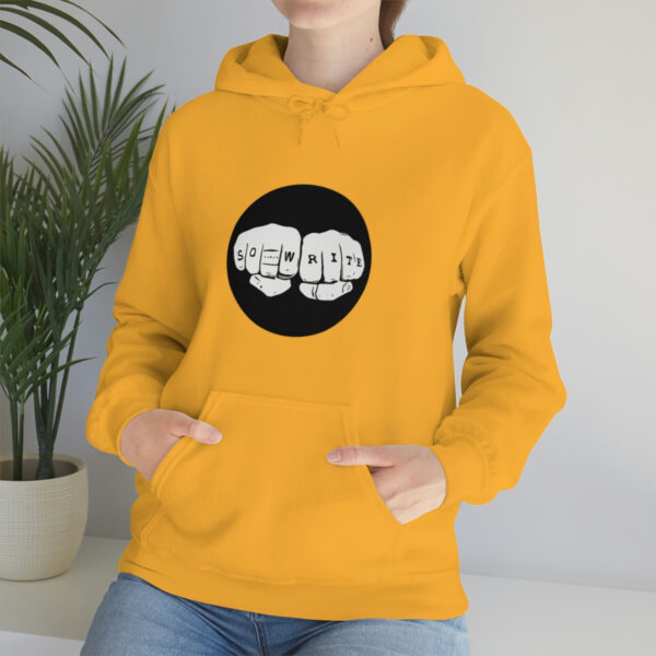 Unisex Logo/Glitchy TV Hoodie - Image 43