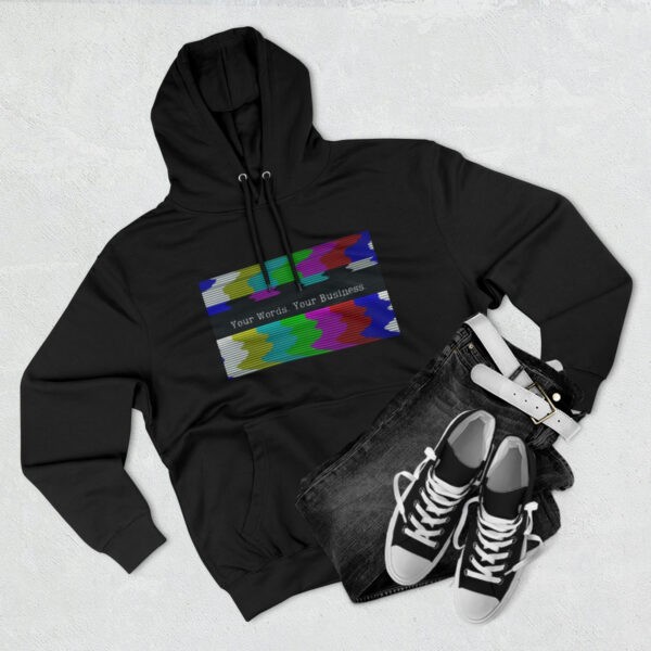 Unisex Glitchy TV Hoodie - Image 3