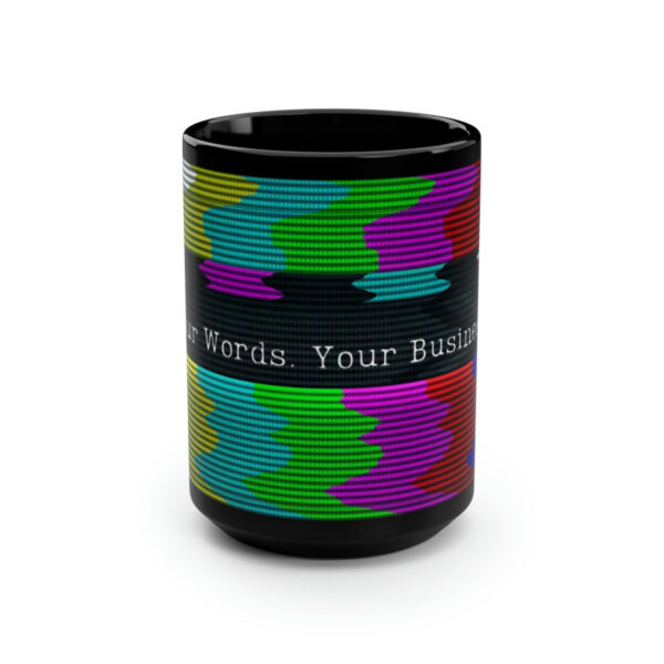 Glitchy TV Mug, 15oz